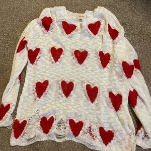 Bibi Heart Sweater